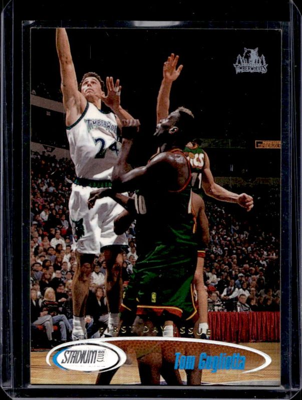 Tom Gugliotta 1998 Stadium Club #50 First Day Issue RAW