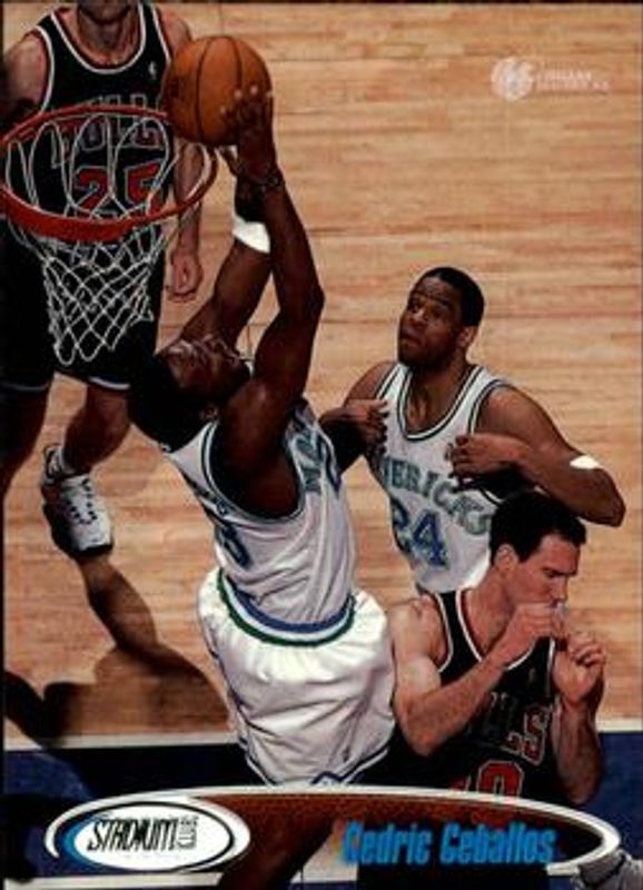 Cedric Ceballos 1998 Stadium Club #67 Base RAW
