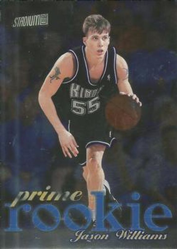 Jason Williams 1998 Stadium Club #P7 Prime Rookies Exchange RAW