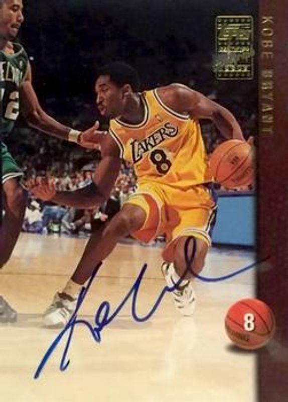 Kobe Bryant 1998 Topps #AG2 Autographs RAW