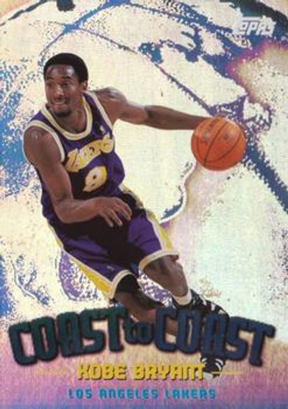 Kobe Bryant 1998 Topps #CC1 Coast to Coast RAW