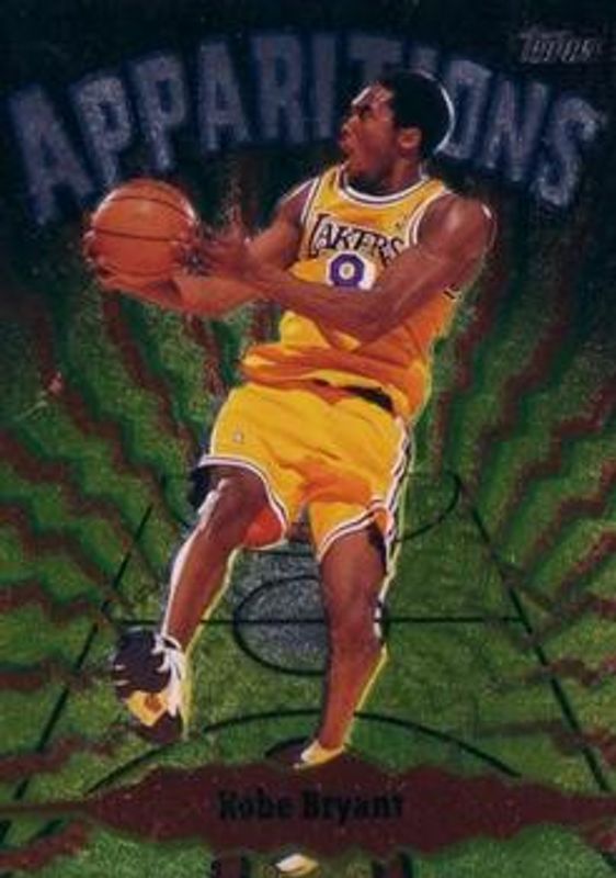 Kobe Bryant 1998 Topps #A1 Apparitions RAW