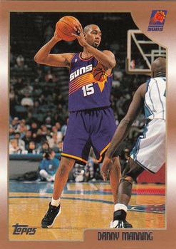 Danny Manning 1998 Topps #134 Base RAW