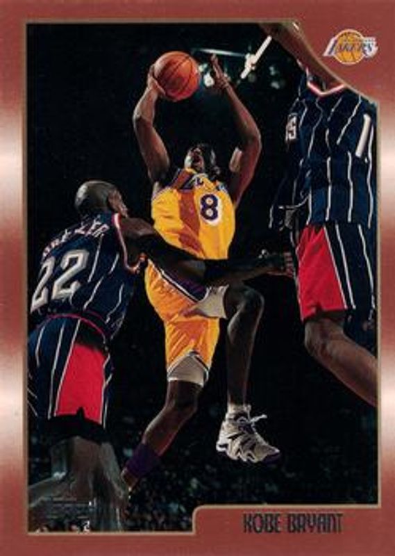 Kobe Bryant 1998 Topps #68 Base RAW