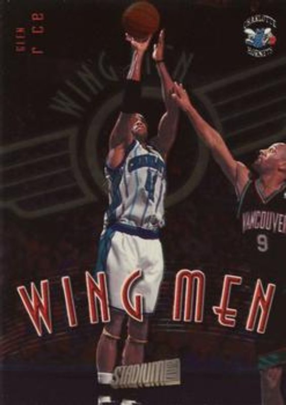 Glen Rice 1998 Stadium Club #W12 Wing Men RAW