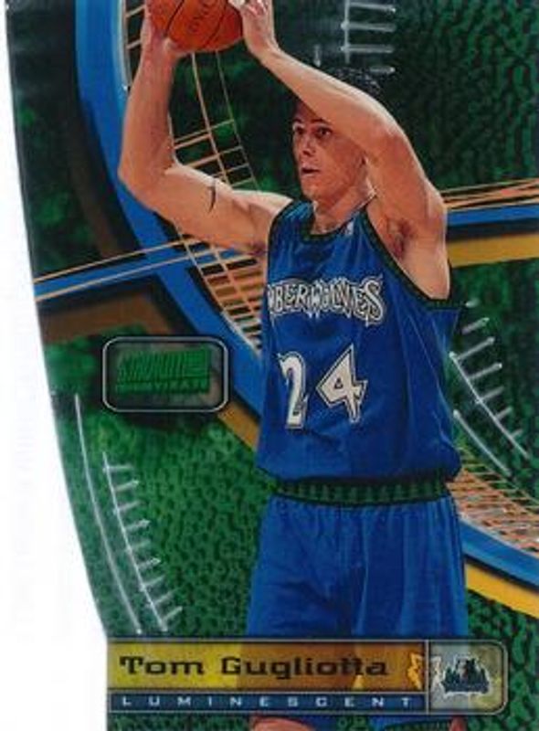 Tom Gugliotta 1998 Stadium Club #T3c Triumvirate Luminescent RAW