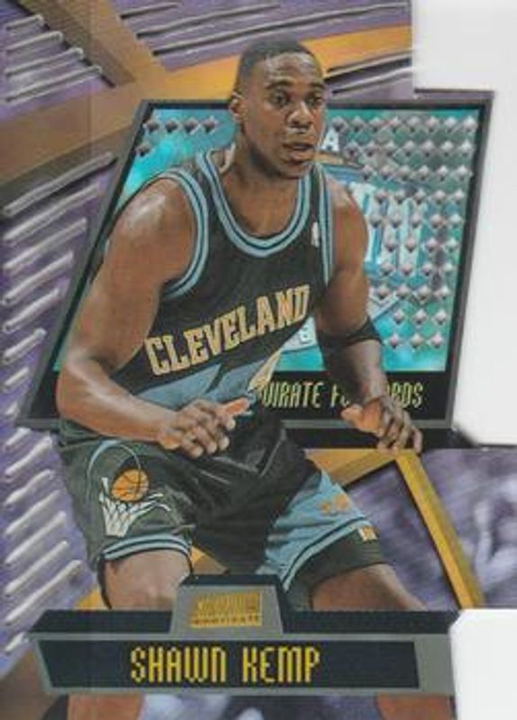 Shawn Kemp 1998 Stadium Club #T12A Triumvirate Luminescent RAW