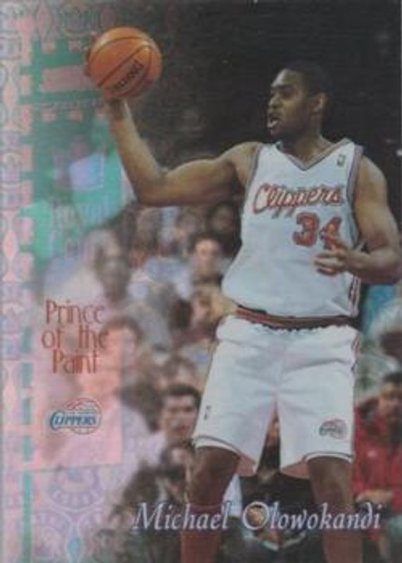 Michael Olowokandi 1998 Stadium Club #RC11 Royal Court Rookie RAW