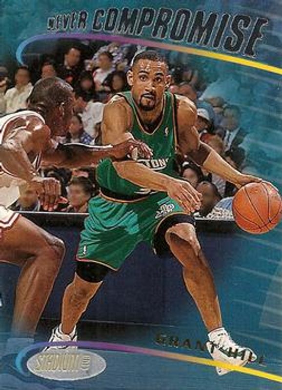 Grant Hill 1998 Stadium Club #NC7 Never Compromise RAW