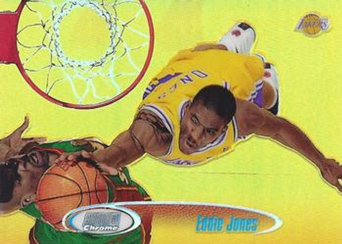Eddie Jones 1998 Stadium Club #SCC21 Chrome - Refractor RAW