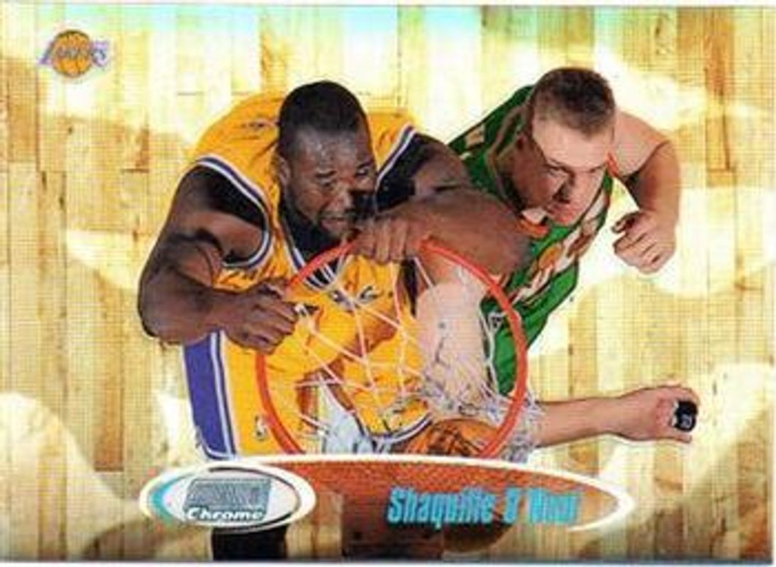 Shaquille O'Neal 1998 Stadium Club #SCC25 Chrome - Refractor RAW