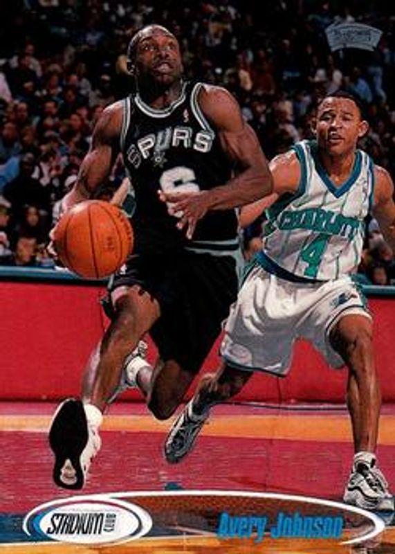 Avery Johnson 1998 Stadium Club #99 Base RAW