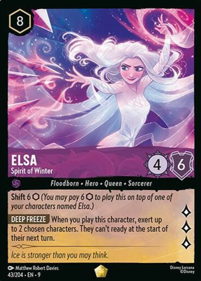 disney lorcana card size Lorcana: Fabled Card Sleeves main image 0