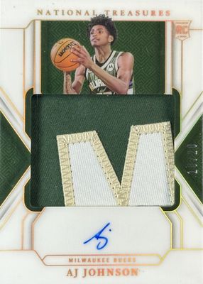 2024 National Treasures #101 Rookie Patch Auto - Gold FOTL /20