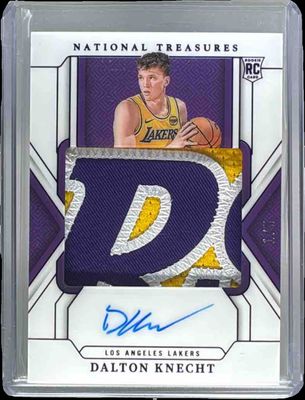 2024 National Treasures #103 Rookie Patch Auto - Purple FOTL /5