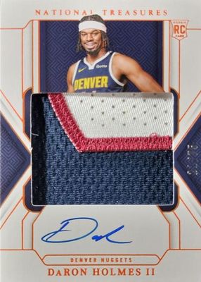 2024 National Treasures #107 Rookie Patch Auto - Orange /75
