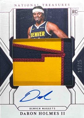 2024 National Treasures #107 Rookie Patch Auto - Pink /25