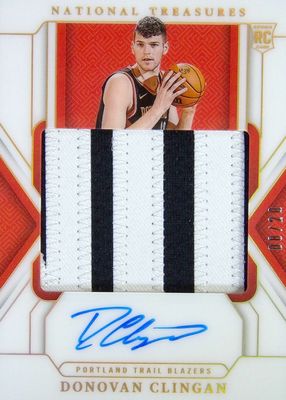 2024 National Treasures #104 Rookie Patch Auto - Gold FOTL /20