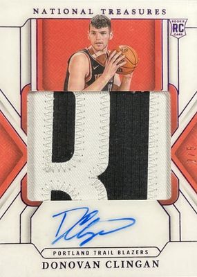 2024 National Treasures #104 Rookie Patch Auto - Purple FOTL /5