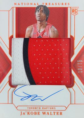 2024 National Treasures #138 Rookie Patch Auto - Orange /75