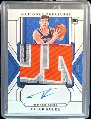 2024 National Treasures #106 Rookie Patch Auto - Black /3