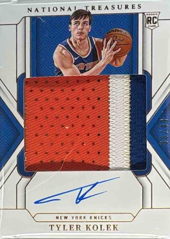 2024 National Treasures #106 Rookie Patch Auto - Bronze /49