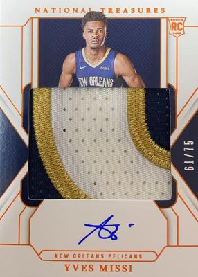 2024 National Treasures #121 Rookie Patch Auto - Orange /75