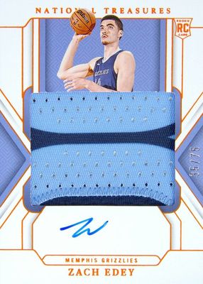 2024 National Treasures #118 Rookie Patch Auto - Orange /75