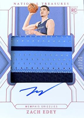 2024 National Treasures #118 Rookie Patch Auto - Pink /25