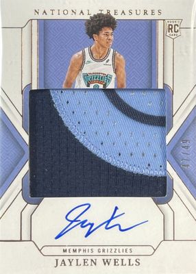 2024 National Treasures #127 Rookie Patch Auto - Bronze /49