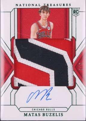 2024 National Treasures #112 Rookie Patch Auto - Emerald /5