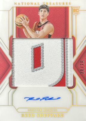 2024 National Treasures #141 Rookie Patch Auto - Gold FOTL /20