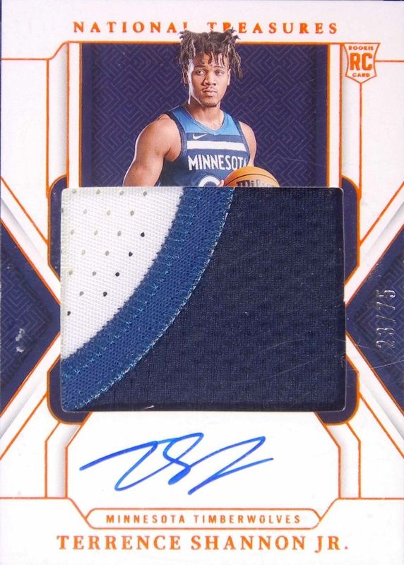 2024 National Treasures #129 Rookie Patch Auto - Orange /75