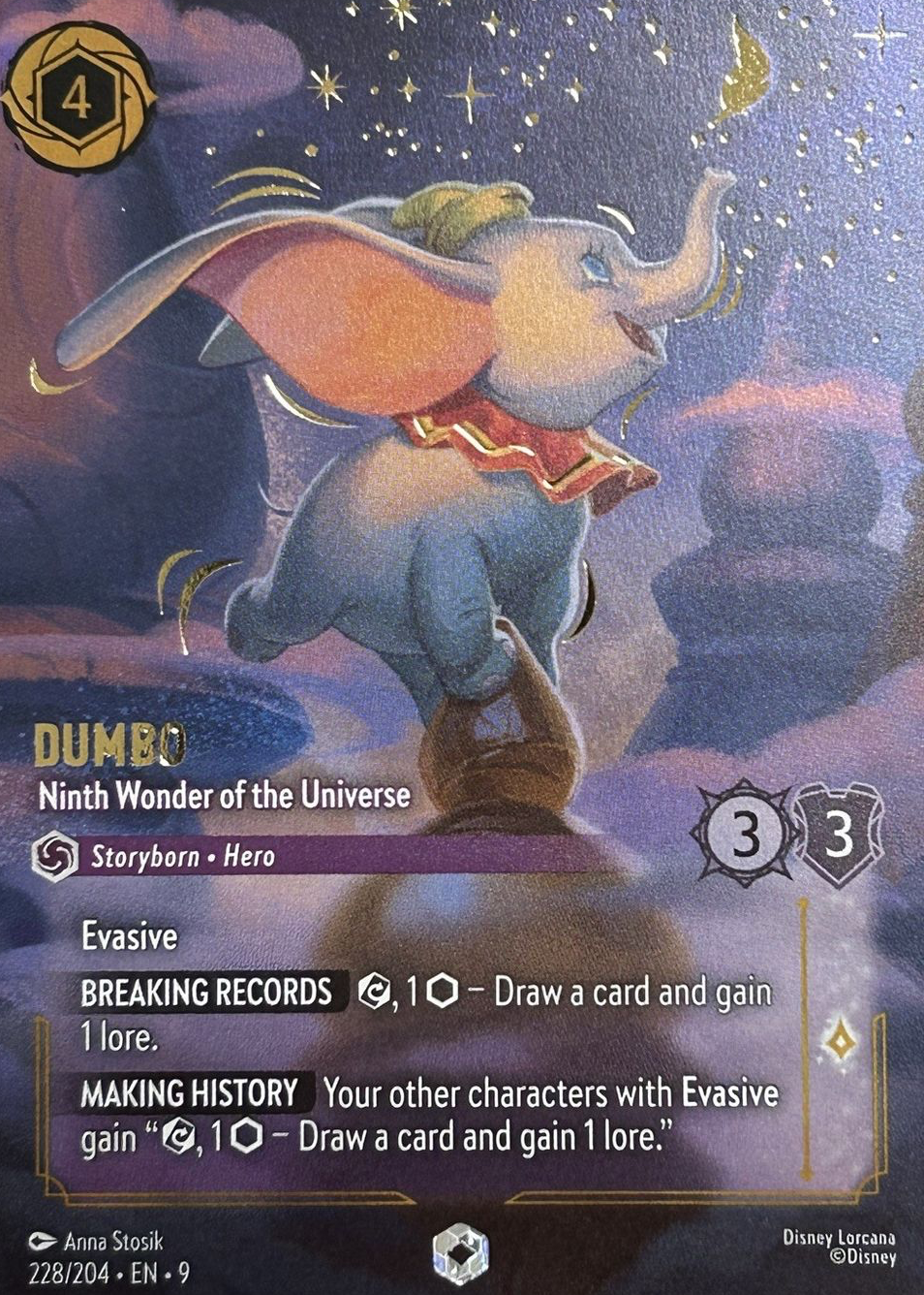 Dumbo - Ninth Wonder of the Universe 2025 Fabled #228/204