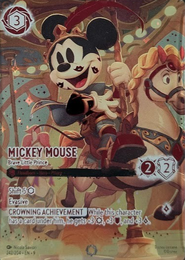 Mickey Mouse - Brave Little Prince 2025 Fabled #242/204 Iconic