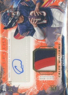 2024 Topps Inception #PPA-CW Provenance Patch Autographs - Orange /50