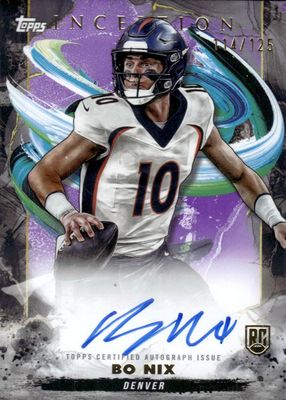 2024 Topps Inception #RA-BN Rookie Autographs - Purple /125