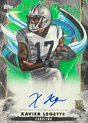 2024 Topps Inception #RA-XL Rookie Autographs - Green /150