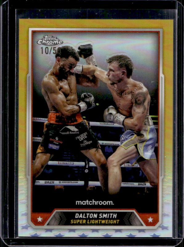 Dalton Smith 2024 Topps Chrome #79 Gold Refractor /50 RAW