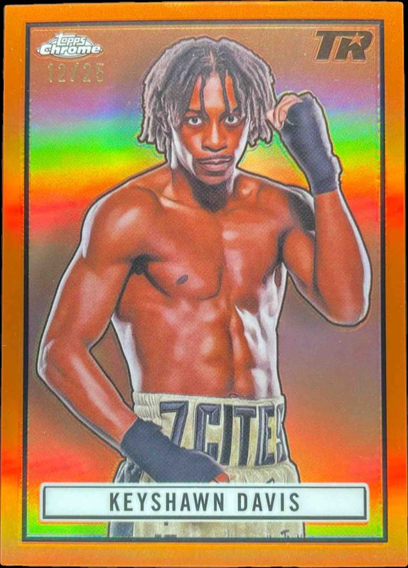 2024 Topps Chrome #TR-12 1951 Ringside - Orange Refractor /25