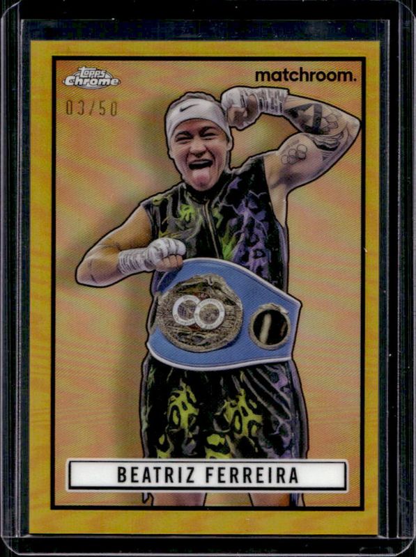 2024 Topps Chrome #TR-40 1951 Ringside - Gold Refractor /50