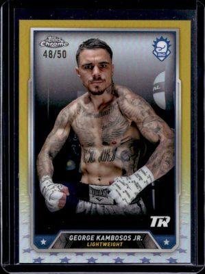 2024 Topps Chrome #22 Gold Refractor /50