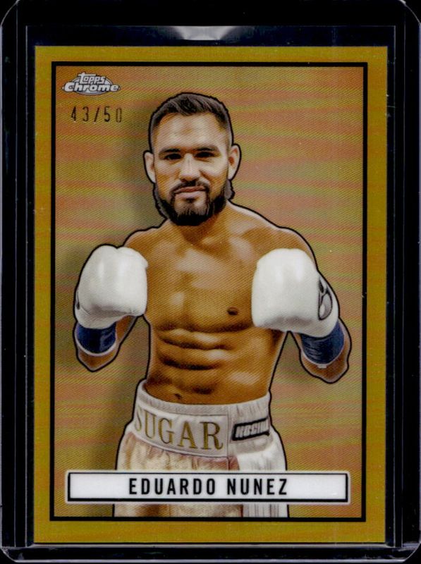 Eduardo Nunez 2024 Topps Chrome #TR-32 1951 Ringside - Gold Refractor /50 RAW
