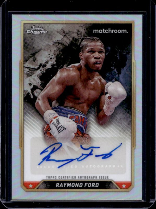 Raymond Ford 2024 Topps Chrome #CBA-RFD Chrome Autographs RAW