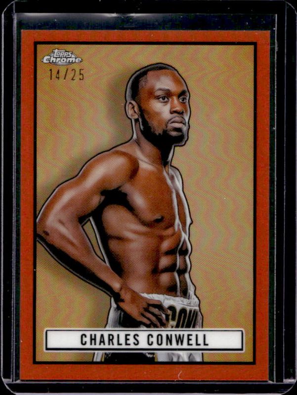 Charles Conwell 2024 Topps Chrome #TR-19 1951 Ringside - Orange Refractor /25 RAW