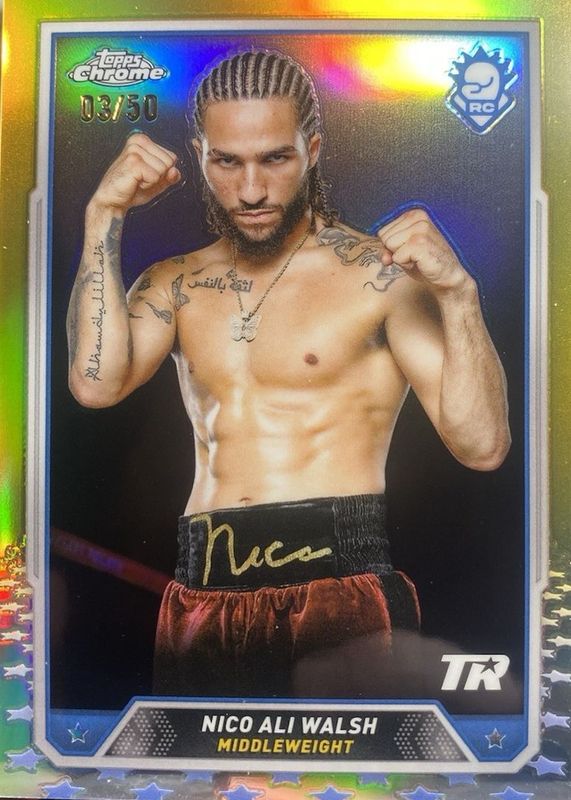 2024 Topps Chrome #6 Gold Refractor /50