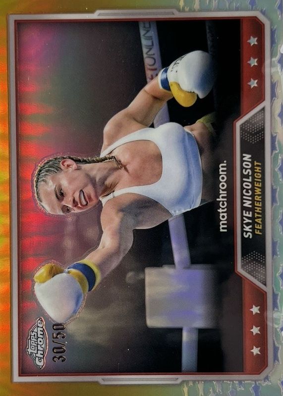 2024 Topps Chrome #50 Gold Refractor /50