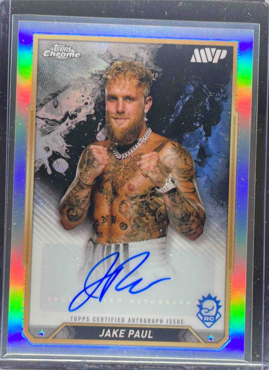 Jake Paul Boxing Cards Price Guide - Sports Card Investor