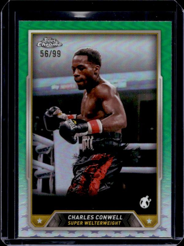 Charles Conwell 2024 Topps Chrome #45 Green Refractor /99 RAW