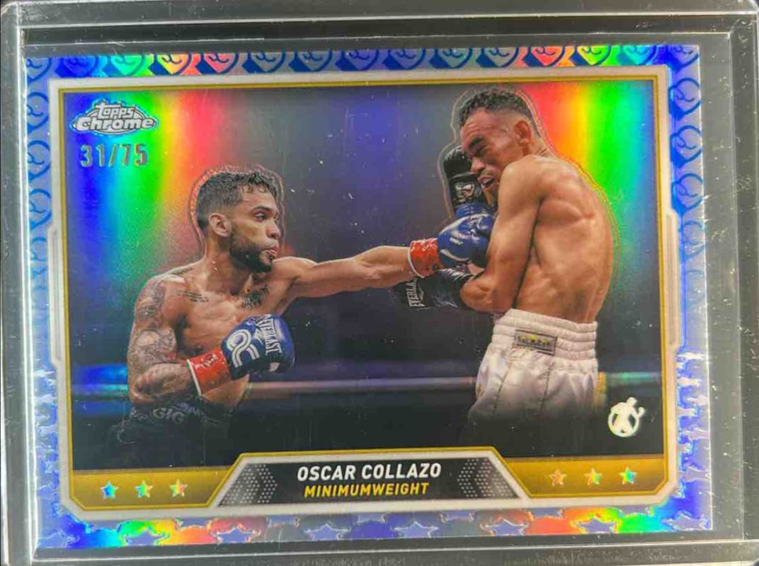 2024 Topps Chrome #57 Glove Logo Refractor /75